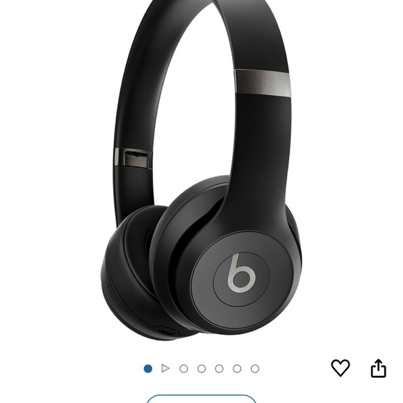 Beats by Dre Over-Ear Headphones - Black and Silver